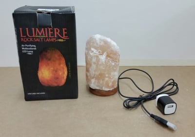 Carnival of Lights Lumiere Rock Salt Lamp